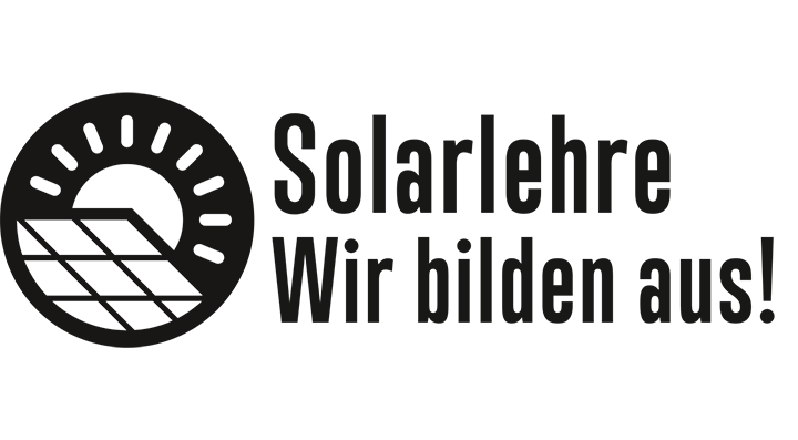 Autoaufkleber Solarlehre Wir bilden aus